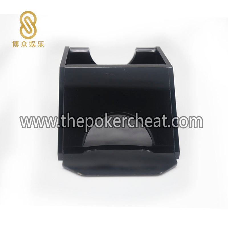全黑色塑料德州扑克1付发牌器 牛牛台桌游戏定制设计亚克力发牌靴 工厂现货支持批发