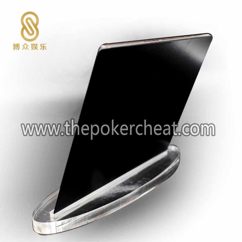 厂家设计金色透明亚克力百乐 扑克桌游限红牌 德州筹码台桌定制手动数字指示牌