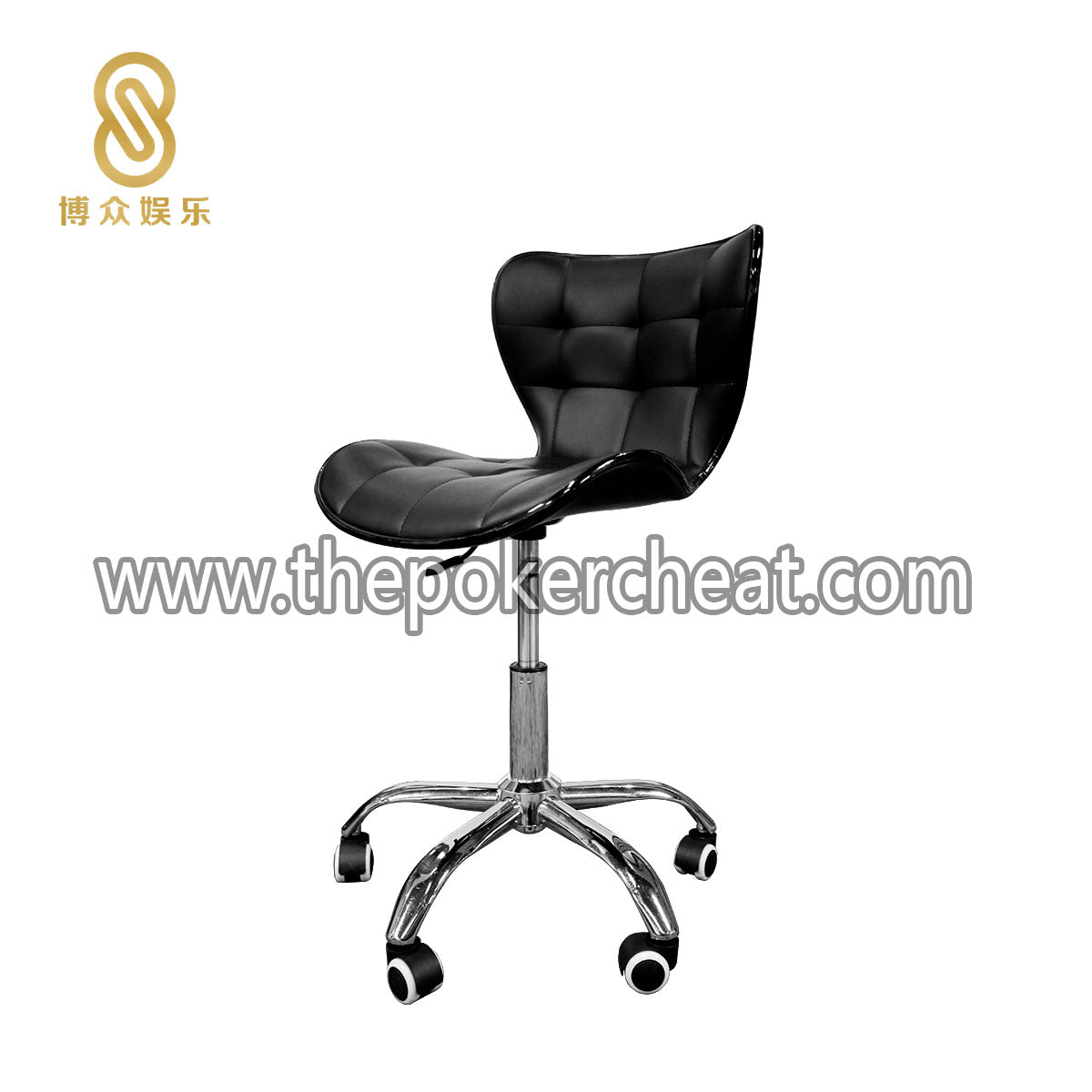 原厂直销可升级家用办公休闲360度旋转靠背餐椅  现代简约高脚酒吧仿真PU吧椅