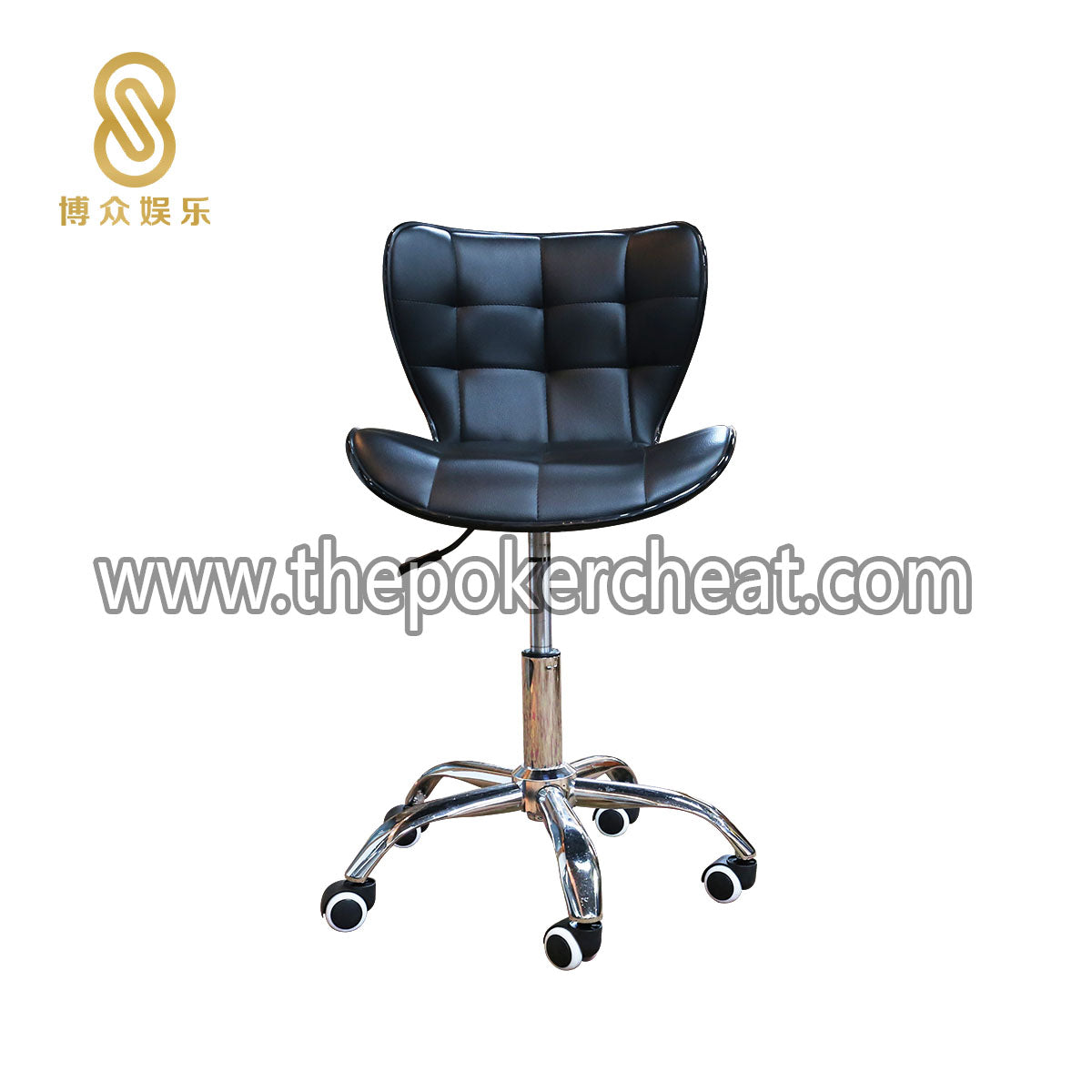 原厂直销可升级家用办公休闲360度旋转靠背餐椅  现代简约高脚酒吧仿真PU吧椅