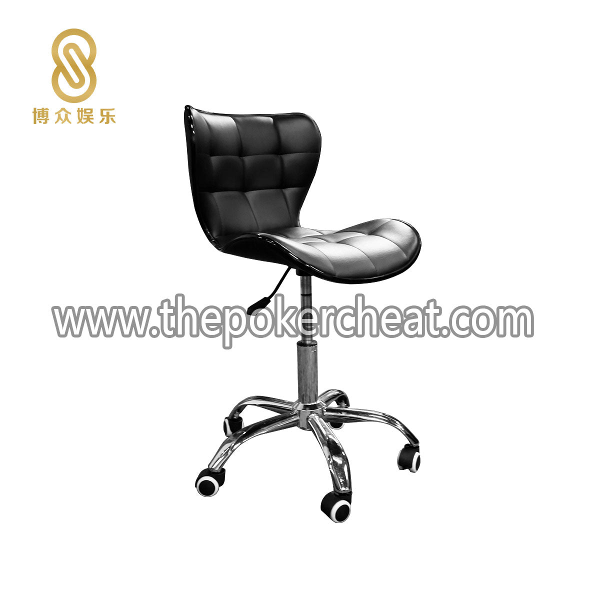 原厂直销可升级家用办公休闲360度旋转靠背餐椅  现代简约高脚酒吧仿真PU吧椅