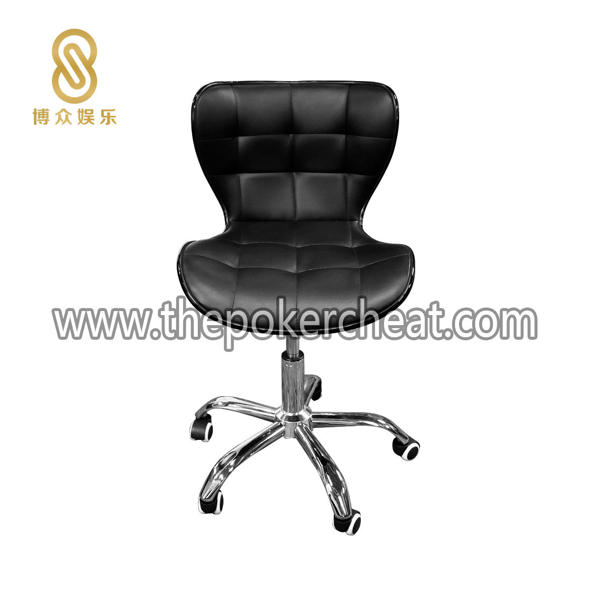 原厂直销可升级家用办公休闲360度旋转靠背餐椅  现代简约高脚酒吧仿真PU吧椅