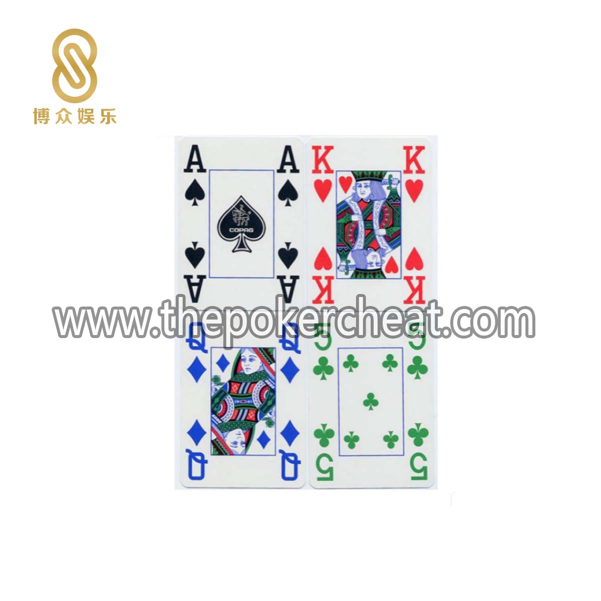 Copag库帕 4 色红外标记牌