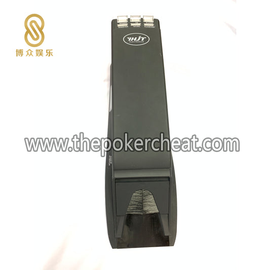 全黑色激光条码感应8副扑克电子发牌器  标准国际大赛专用智能发牌靴