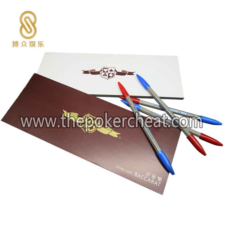 国际标准娱乐路单游戏牌规记录纸 原厂设计系统软件结果记录单据